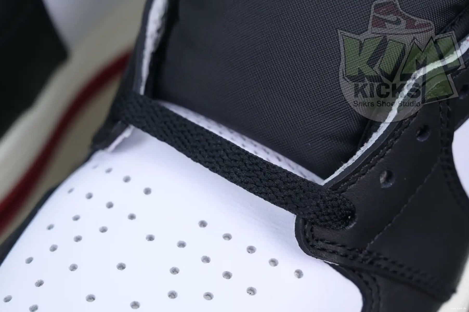 OG“Black Air Kimikick Jordan Toe Jordan 1High Reimagined” 0707